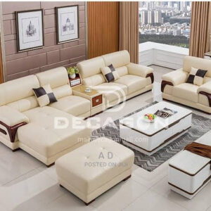 Pure Leather Sofa Imported